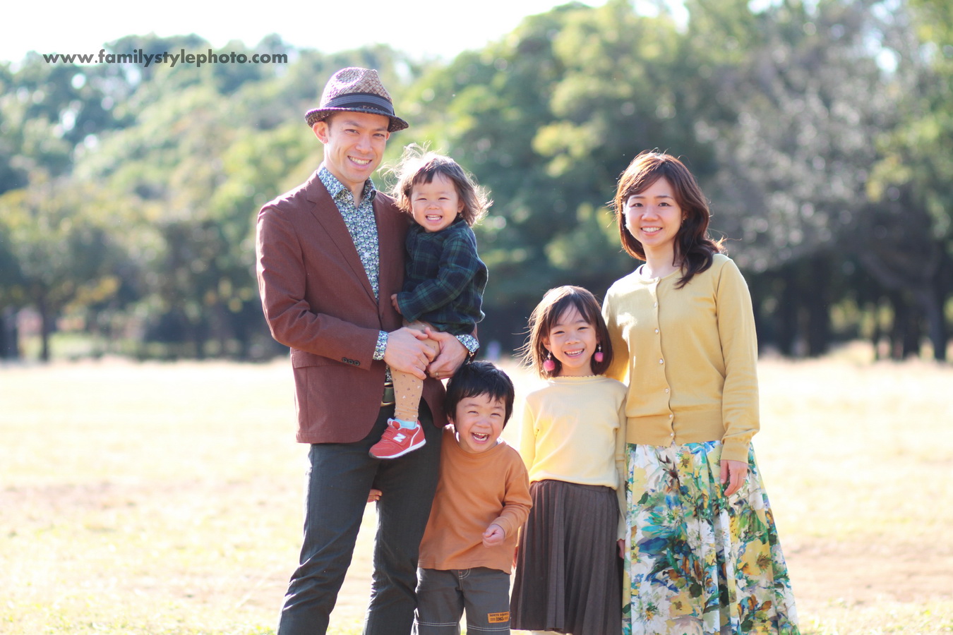 東京で家族写真の出張撮影ならファミリースタイルフォト